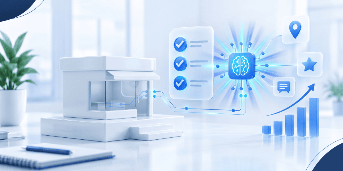 A futuristic illustration depicting interconnected devices representing the Internet of Things and AI integration.